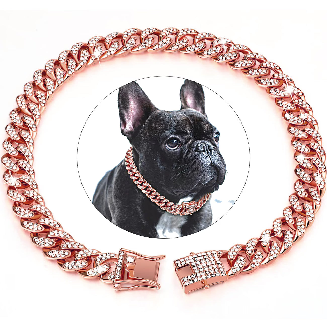 Aura Pets Luxury Crystal Collar ✨🐾